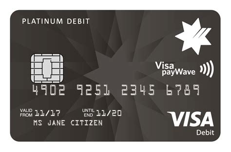 nab platinum visa debit card.